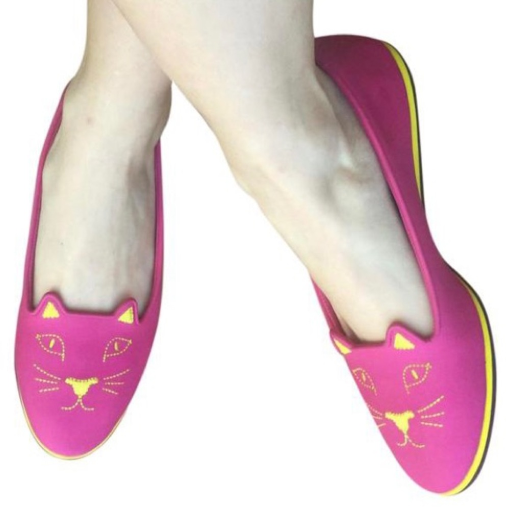 Charlotte Olympia Cat Flats